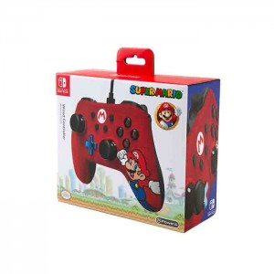 Comando com fios Super Mario Nintendo Switch Red